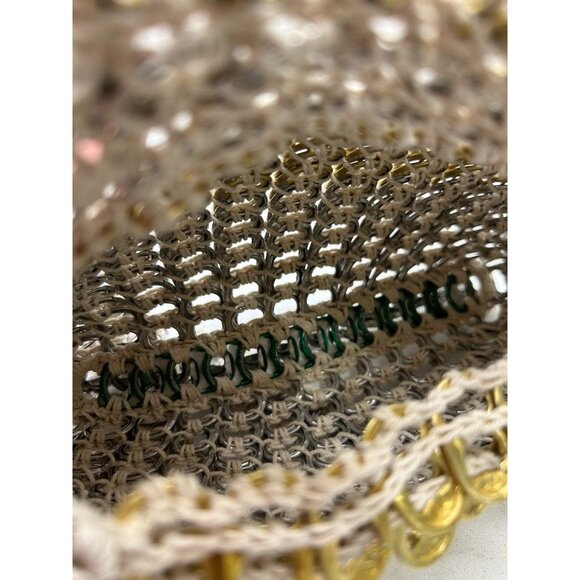 Stylish Gold and Silver Crossbody Bag - Picture 7 of 7